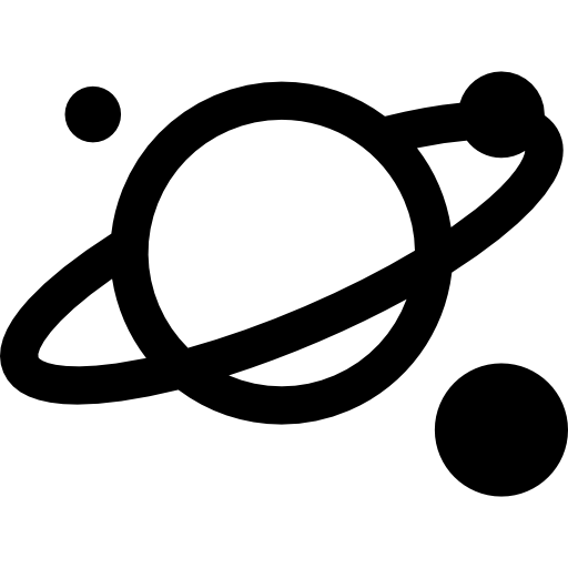 Planet and satellites